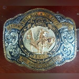 Crumrine Belt Buckle - RESERVED FOR LISA M